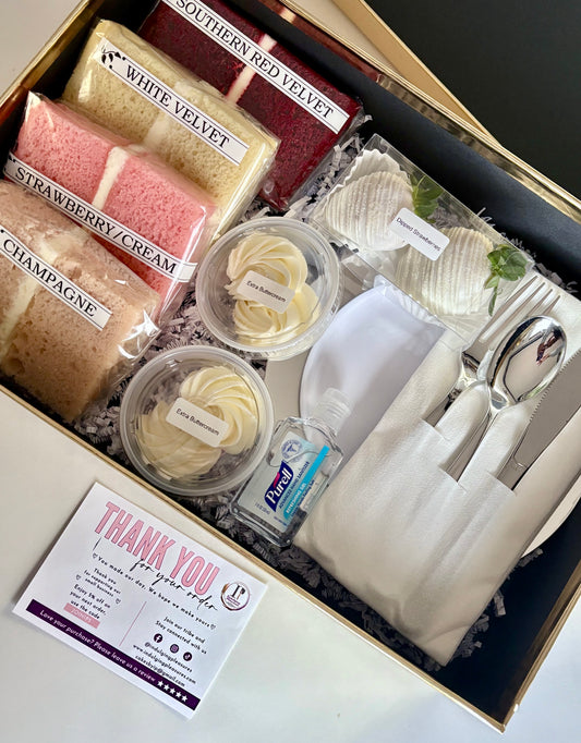Cake Tasting Experience Pickup Box