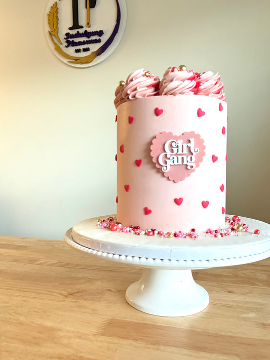 The Perfect Valentine Cake (Galentine)